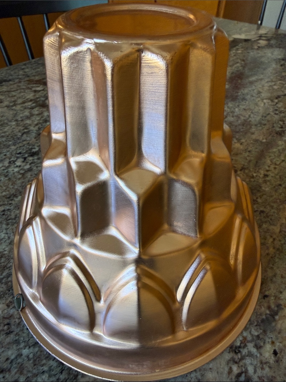 Copper Bundt Cake Pan - Decorative Mold